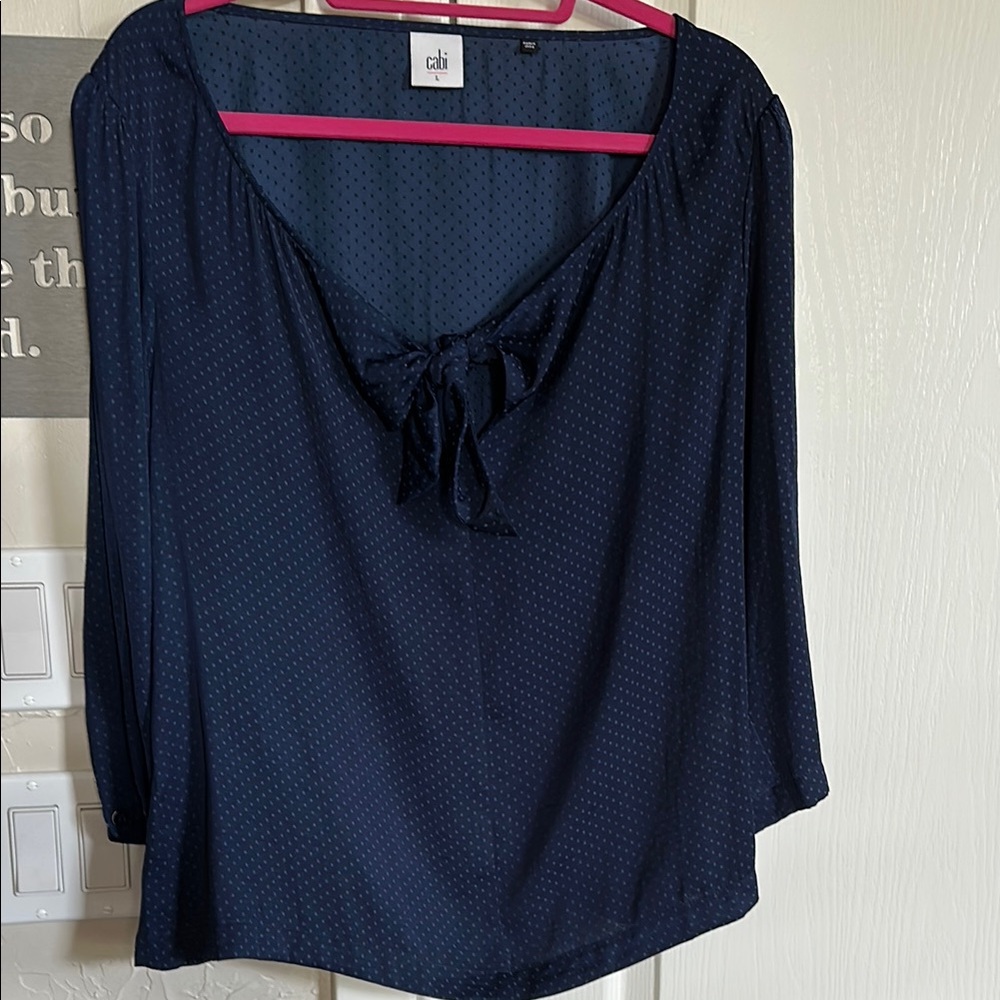Cabi Navy Blue Women's Top